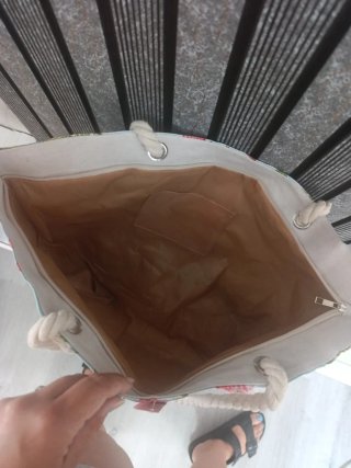 Bolso de playa y monedero elefante