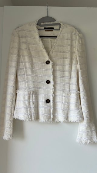 Americana Adolfo Dominguez T36 Blanca