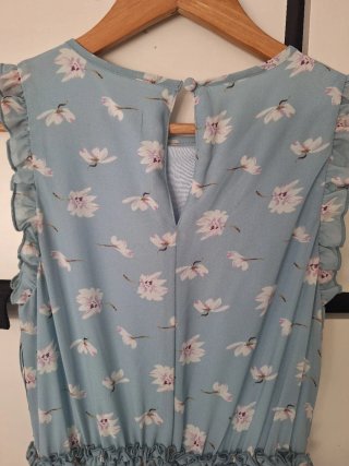 Vestido largo de flores