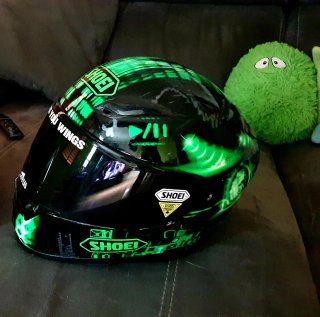 Casco Shoei XR-1100 Negro/Verde