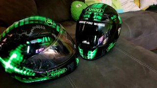 Casco Shoei XR-1100 Negro/Verde