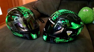 Casco Shoei XR-1100 Negro/Verde