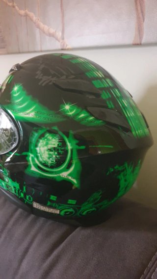 Casco Shoei XR-1100 Negro/Verde