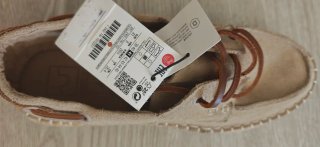 Zapatos Pull&Bear Beige/Marrón Talla 41