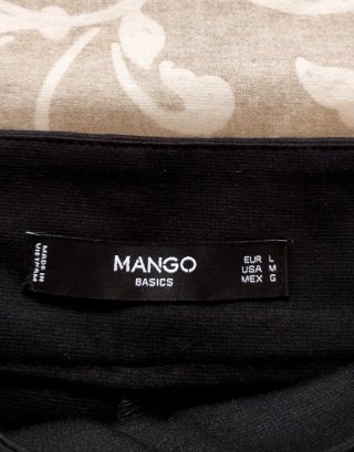 Pantalones tipo leggins negros