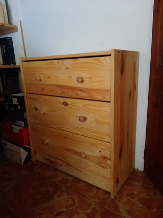 Cajonera de madera