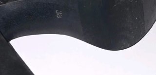 Sandalias tacón negras talla 38