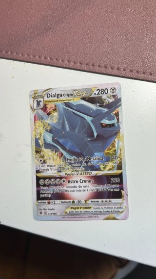 Carta Pokémon Dialga Origen V ASTRO 114/189