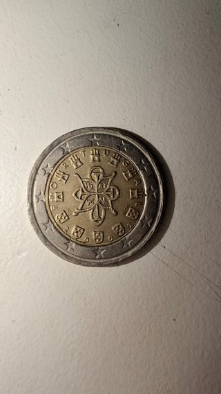 Moneda 2€ Portugal 2002