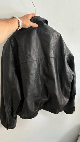 Chaqueta de cuero vintage
