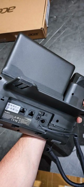 Yealink T85W Telefono IP Nero