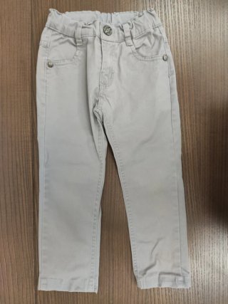 Pantalone estivo grigio chiaro 4 anni