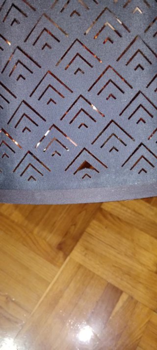 2 Lámpara de mesa Ikea negra y naranja
