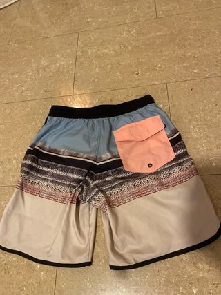 2 bañadores niño verano beige y blanco