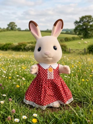 Muñeca de coleccion Sylvanian Grande 85cm
