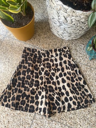 Calções Zara Estampados Animal Print