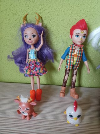 Muñecas Enchantimals y sus mascotas
