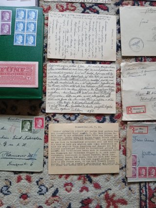 Lotto Terzo Reich francobolli e monete