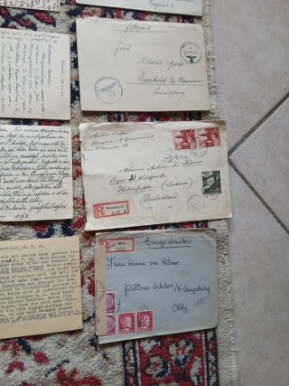 Lotto Terzo Reich francobolli e monete