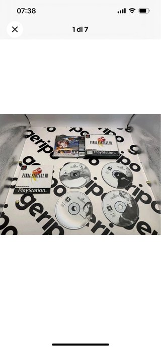 Final Fantasy VIII PS1 PAL ITA