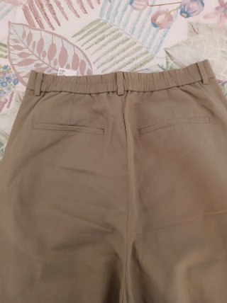 Pantalón Uniqlo verde Ancho
