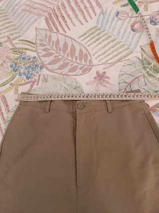 Pantalón Uniqlo verde Ancho