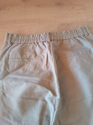 Pantalón Uniqlo verde Ancho