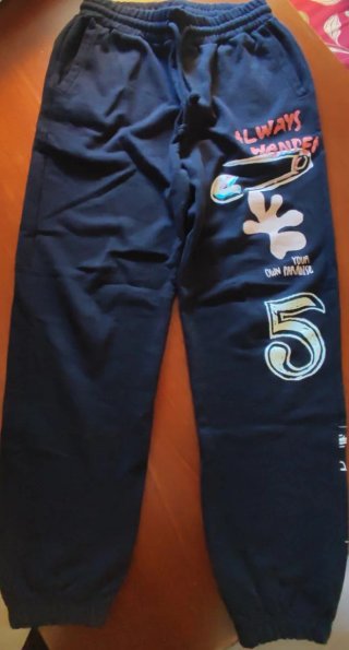 Pantalón Zara Algodón Hombre negro