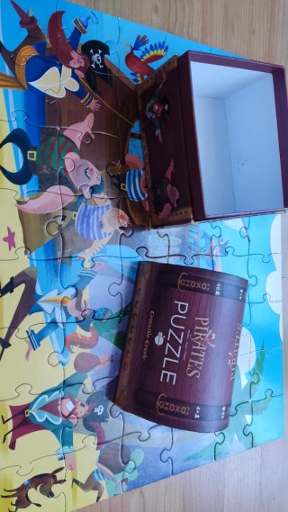 Puzzle Piratas Crocodile Creek 48 piezas