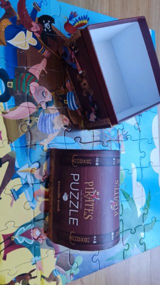 Puzzle Piratas Crocodile Creek 48 piezas