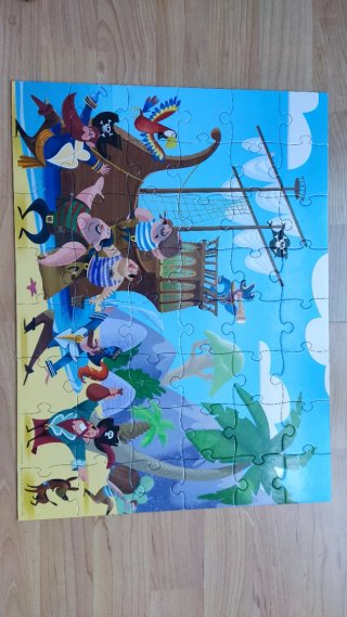 Puzzle Piratas Crocodile Creek 48 piezas