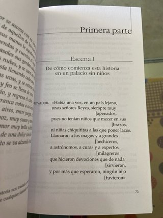 La verdadera y singular historia de la princesa...