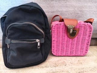 Lotto borse e pochette donna