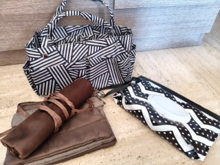 Lotto borse e pochette donna
