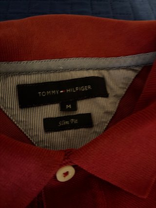 Maglietta Tommy Hilfiger Rossa Uomo