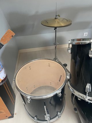 Batería Acústica Ludwig Negra