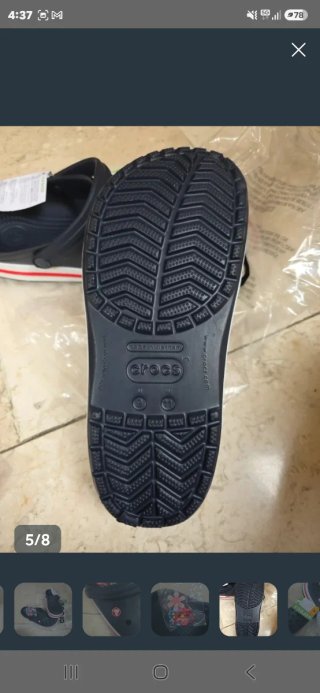 Crocs Azul Marino, Talla 40/41