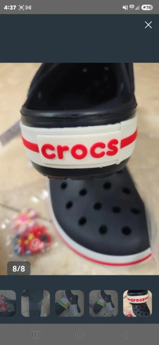 Crocs Azul Marino, Talla 40/41