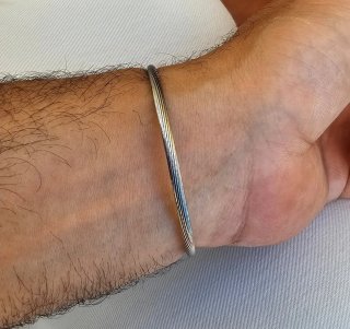 Bracciale in acciaio inossidabile da uomo