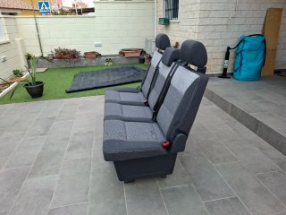Asiento Cama 3 Plazas Multivan T5