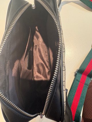 Borsa a tracolla Gucci GG Supreme Marrone