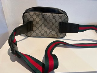 Borsa a tracolla Gucci GG Supreme Marrone