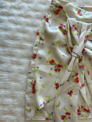 Falda mini Zara floral