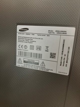 Smart TV Samsung 48 Negra