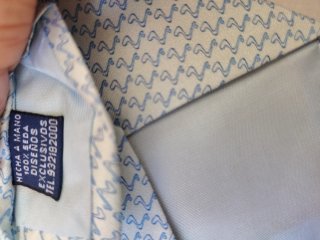 Corbata H2O Seda 100% Hecha a Mano