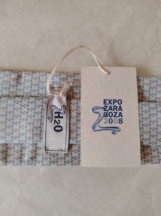 Corbata H2O Seda 100% Hecha a Mano