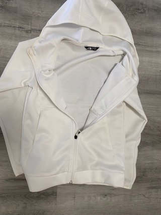 Chaqueta The North Face Blanca Capucha Talla XS