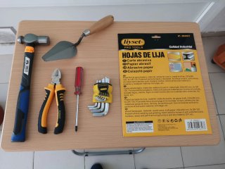 Pack Herramientas y Lijas Liyset, NO Envío