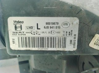 Faro izq seat 6jb941015 toledo iv 1.6 tdi 20815493