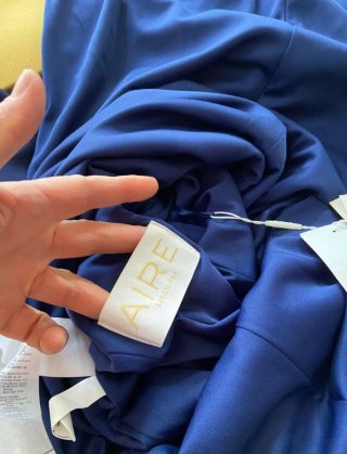 Vestido fiesta Aire Barcelona azul